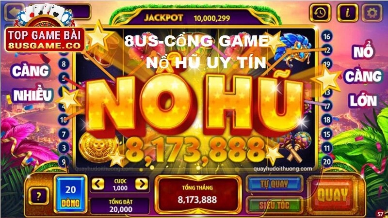 Cổng game nổ hũ uy tín 8US