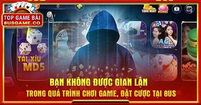 Trách nhiệm của người chơi khi tham chơi tại 8US