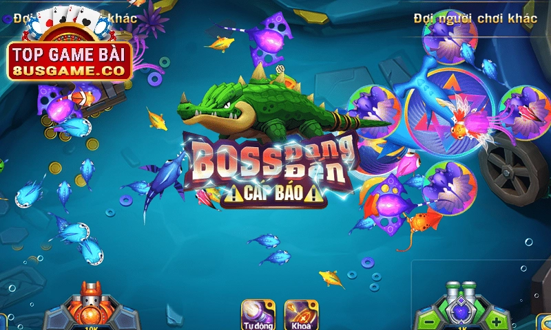 Ưu điểm vượt trội của Bắn Cá Online 8US