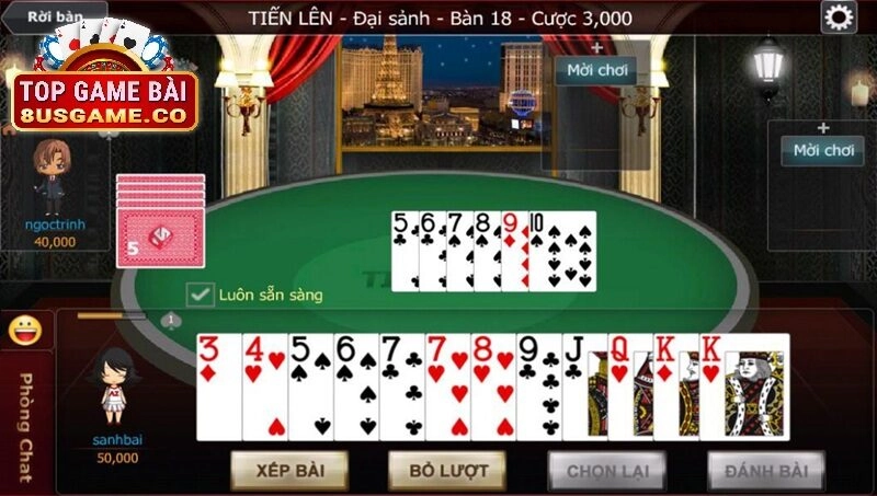 Các vấn đề cần lưu ý khi chơi tiến lên miền nam